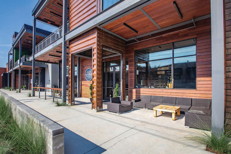 The Container Building at South Front District